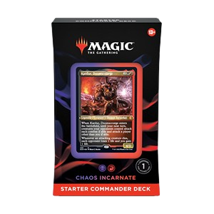 Magic the Gathering - Commander-Starter-Deck: "Chaos Incarnate" Commander Deck EN