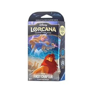 Lorcana - Das Erste Kapitel: Saphir & Stahl Starter Deck DE