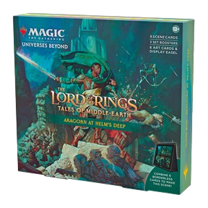 Magic The Gathering: The Lord of the Rings: Tales of Middle-earth Scene Box: "Aragorn at Helm’s Deep" EN