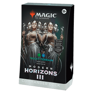 MTG - Modern Horizons 3: "Tricky Terrain" Commander Deck EN