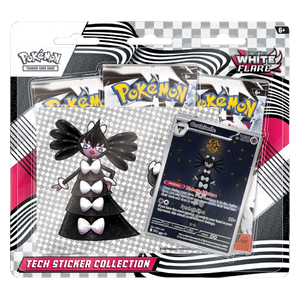 Pokémon - White Flare: Tech Sticker Collection EN