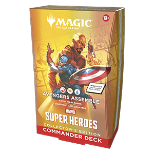 Commander: Magic: The Gathering | Marvel Super Heroes: "Avengers Assemble" Commander Deck: Collector's Edition EN
