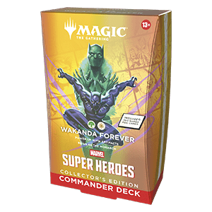 Commander: Magic: The Gathering | Marvel Super Heroes: "Wakanda Forever" Commander Deck: Collector's Edition EN