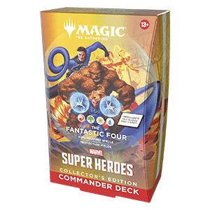 Commander: Magic: The Gathering | Marvel Super Heroes: "The Fantastic Four" Commander Deck: Collector's Edition EN