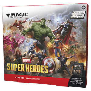 Magic: The Gathering | Marvel Super Heroes: "Heroes United" Scene Box EN