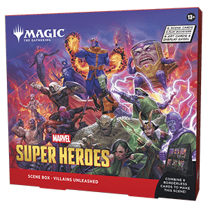 Magic: The Gathering | Marvel Super Heroes: "Villains Unleashed" Scene Box EN