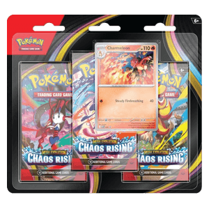 Pokémon - Chaos Rising: Charmeleon 3-Pack Blister - Blisters EN