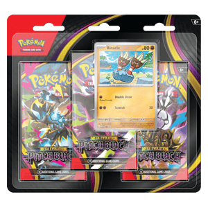 Pokémon - Pitch Black: Binacle 3-Pack Blister - Blisters EN
