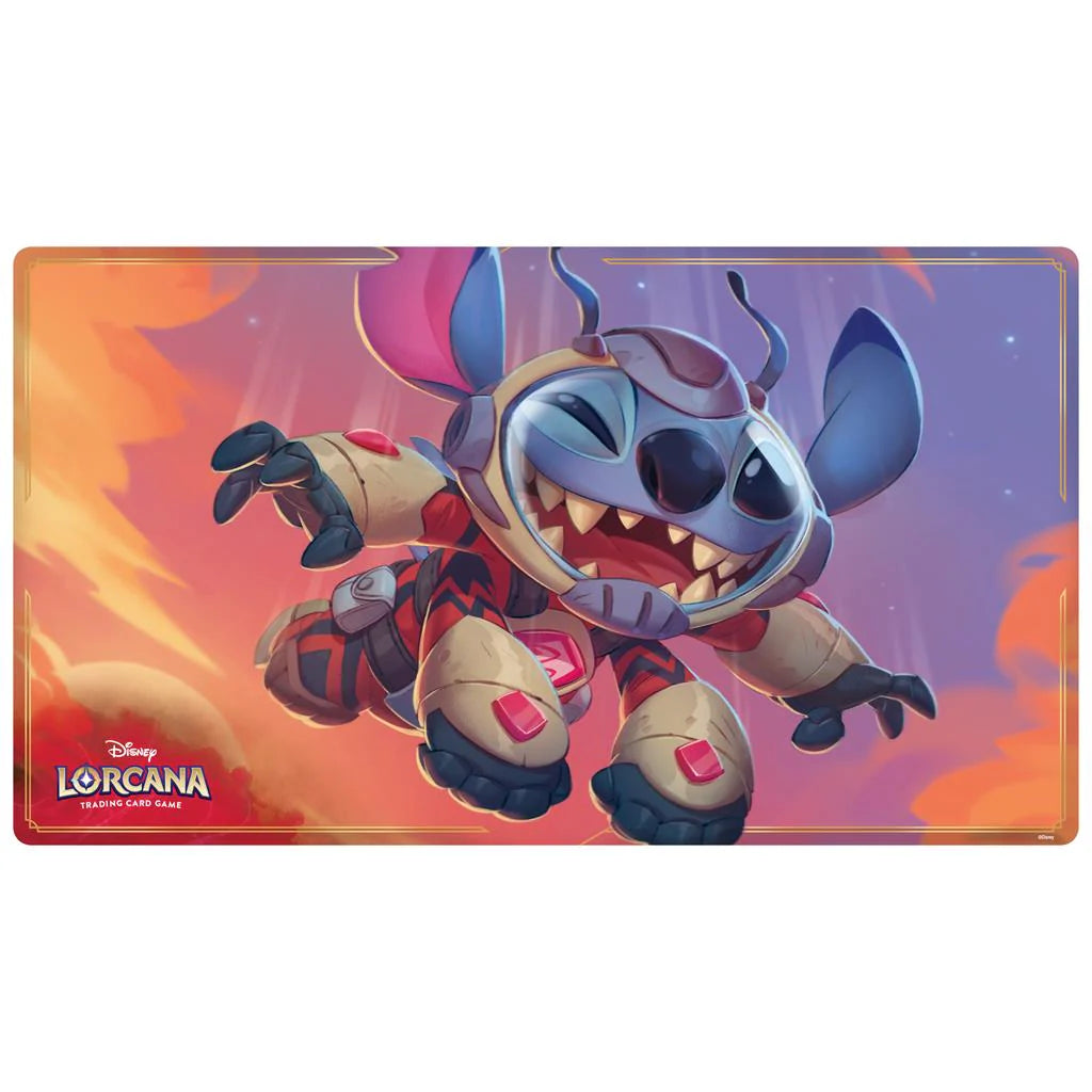 Lorcana: Die Tintenlande: "Stitch - Little Rocket" Spielmatte