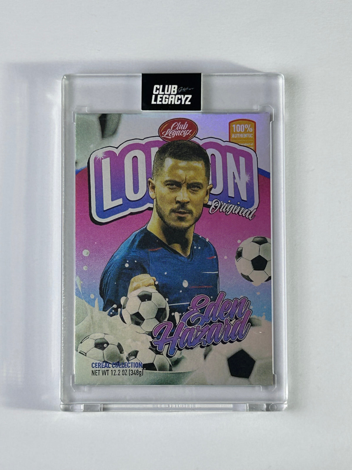 Eden Hazard Club Legacyz Cereal Box 35/50 – Vorderseite