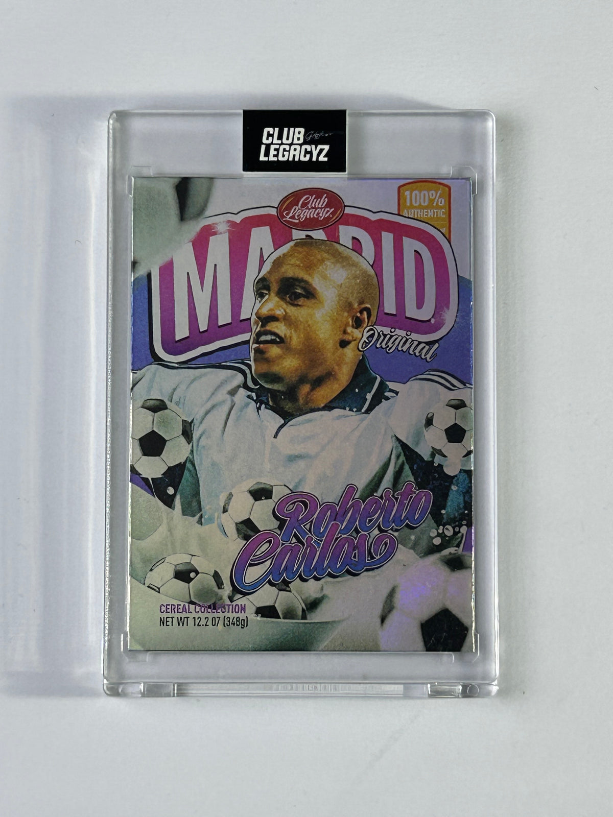 Roberto Carlos Club Legacyz Cereal Box 44/50 – Vorderseite