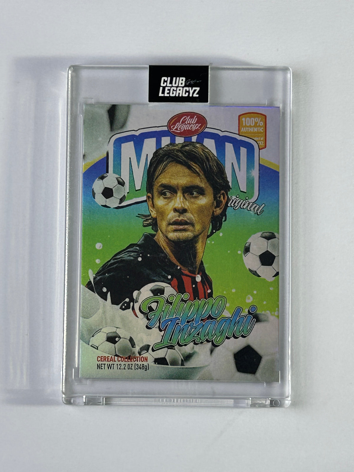Filippo Inzaghi Club Legacyz Cereal Box 039/100 – Vorderseite