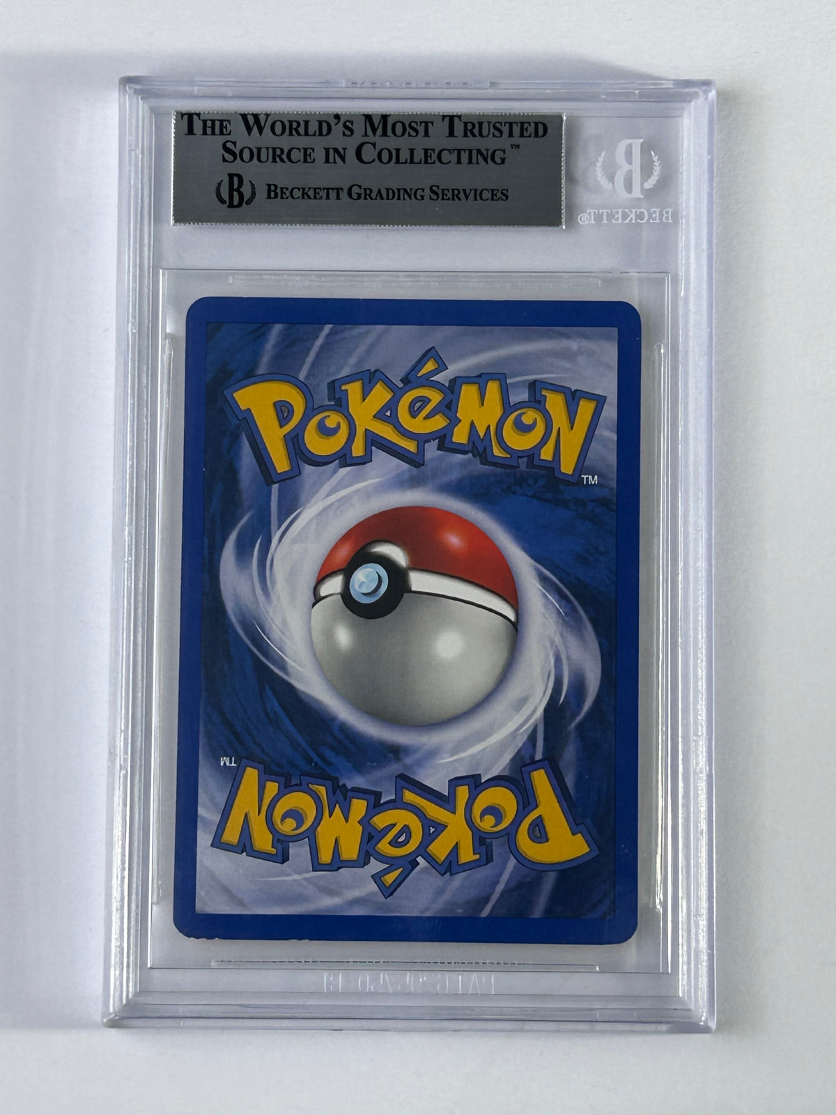 Dunkles Aquana 45/82 Team Rocket 1. Edition Deutsch BGS 9 – Rückseite