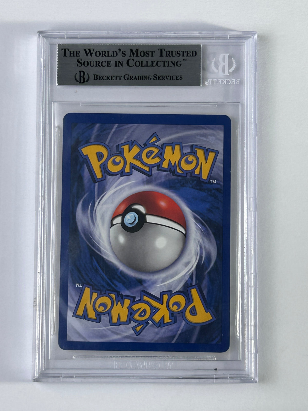 Pokédex 87/102 Base Set 1. Edition Deutsch BGS 9 – Rückseite