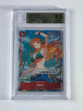 Nami OP01-016 Alt Art Romance Dawn BGS 9.5 – Vorderseite