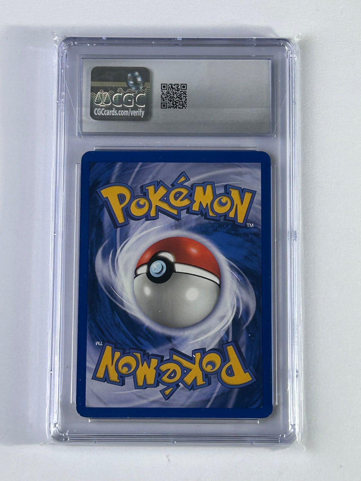 Dark Machamp 10/82 Team Rocket Holo CGC 9 – Rückseite