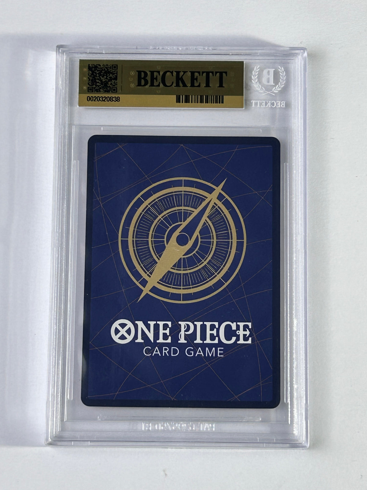 Portgas D. Ace OP13-119 Red Manga Art BGS 9.5 – Rückseite