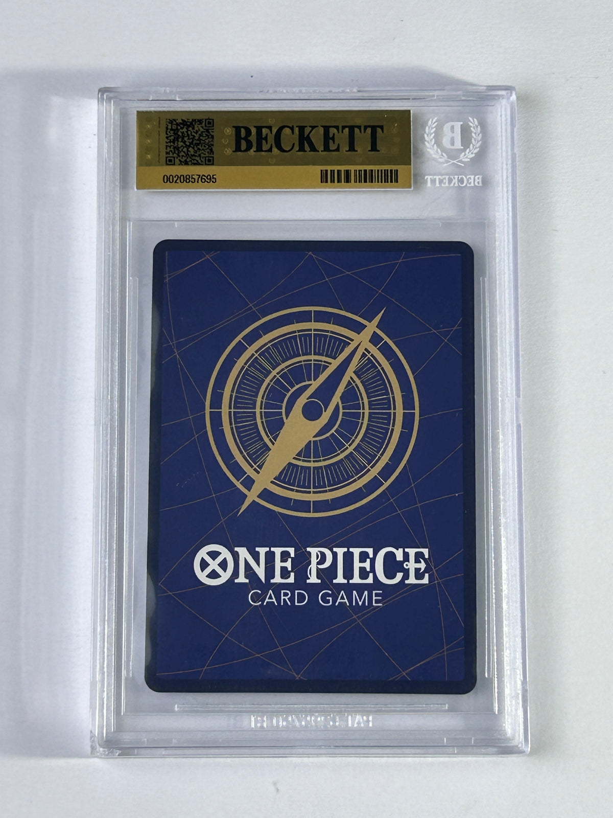 Buggy OP09-051 Gold SP BGS 10 Pristine – Rückseite