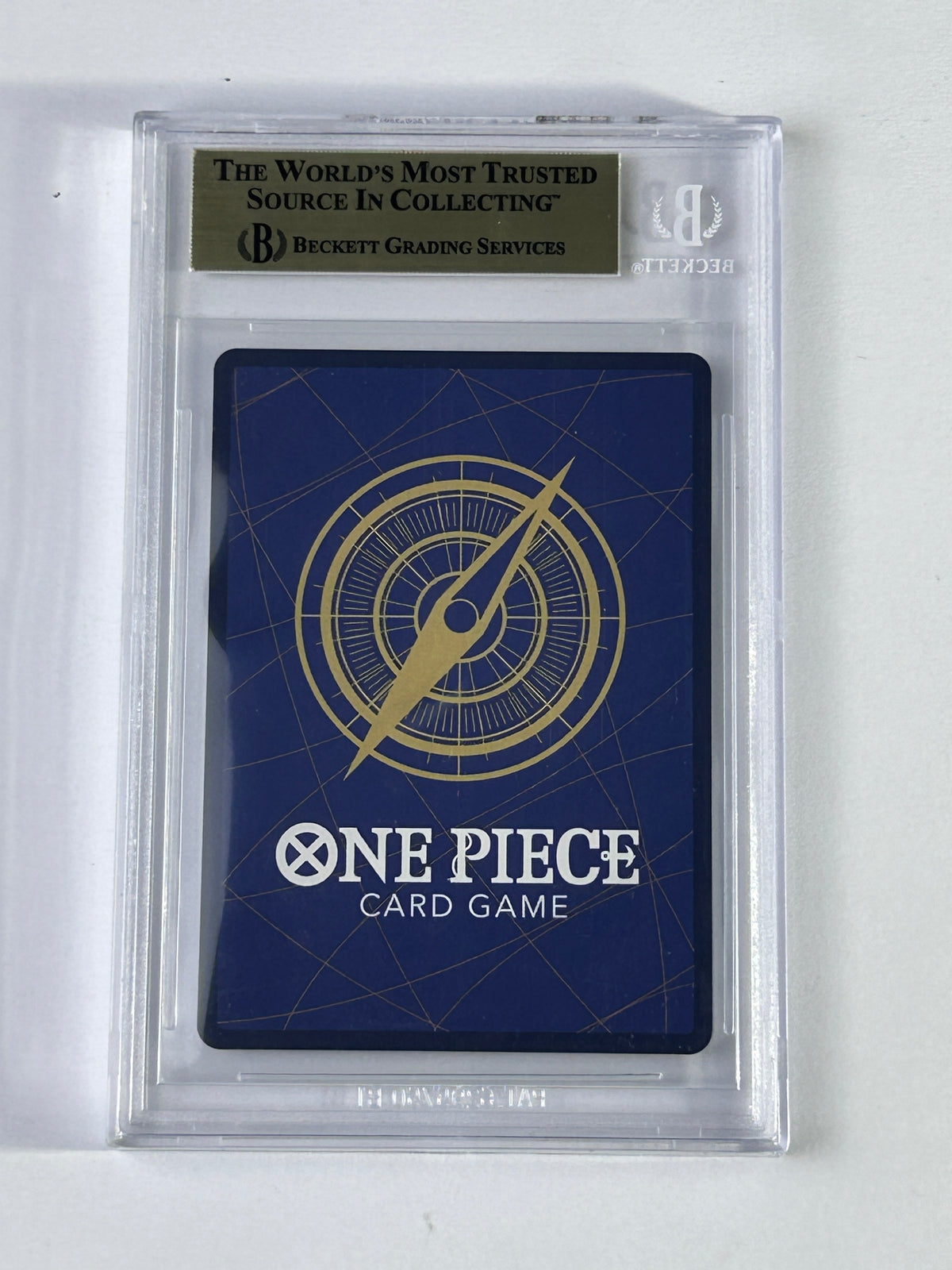 Trafalgar Law OP05-069 Manga Art PRB-01 BGS 10 Pristine – Rückseite