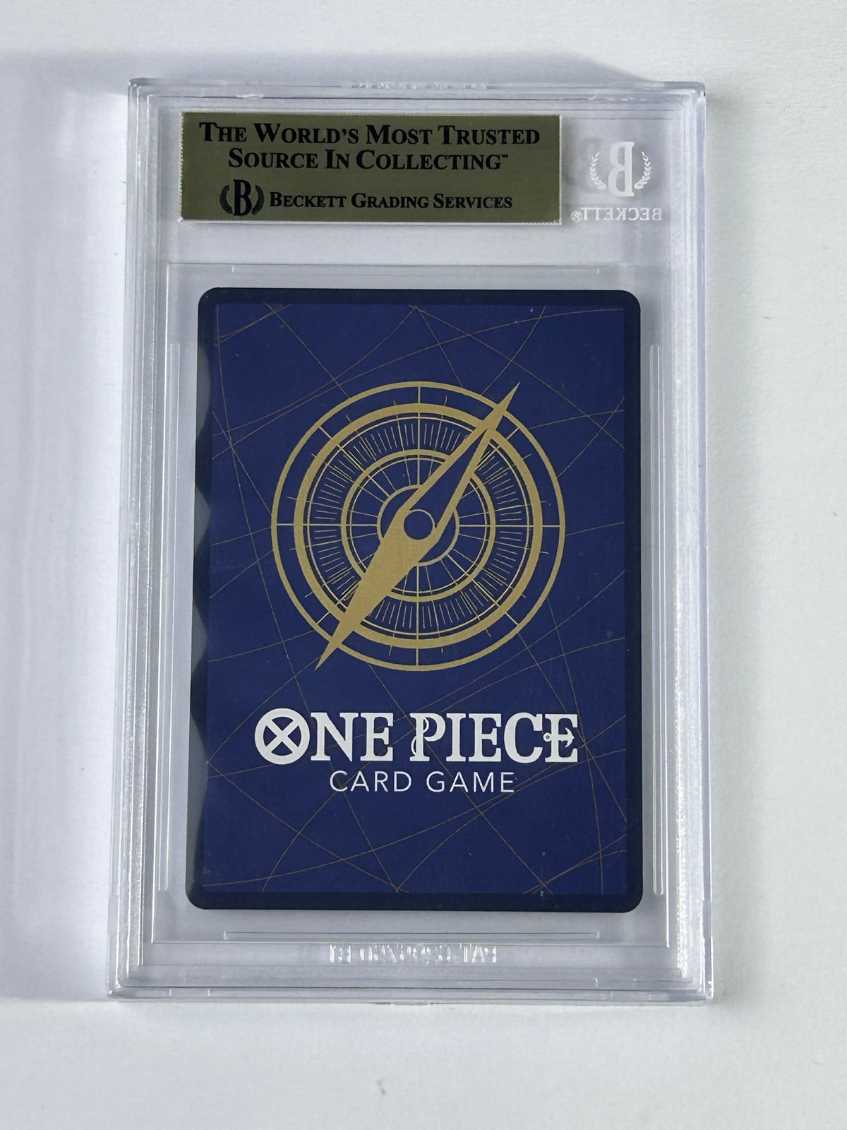 Trafalgar Law OP05-069 Manga Art PRB-01 BGS 9.5 – Rückseite