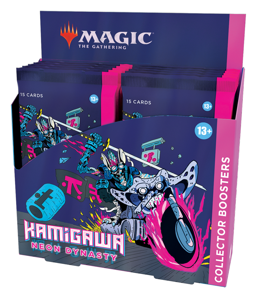 Magic the Gathering - Kamigawa: Neon Dynasty Collector Booster Box - Booster Displays EN