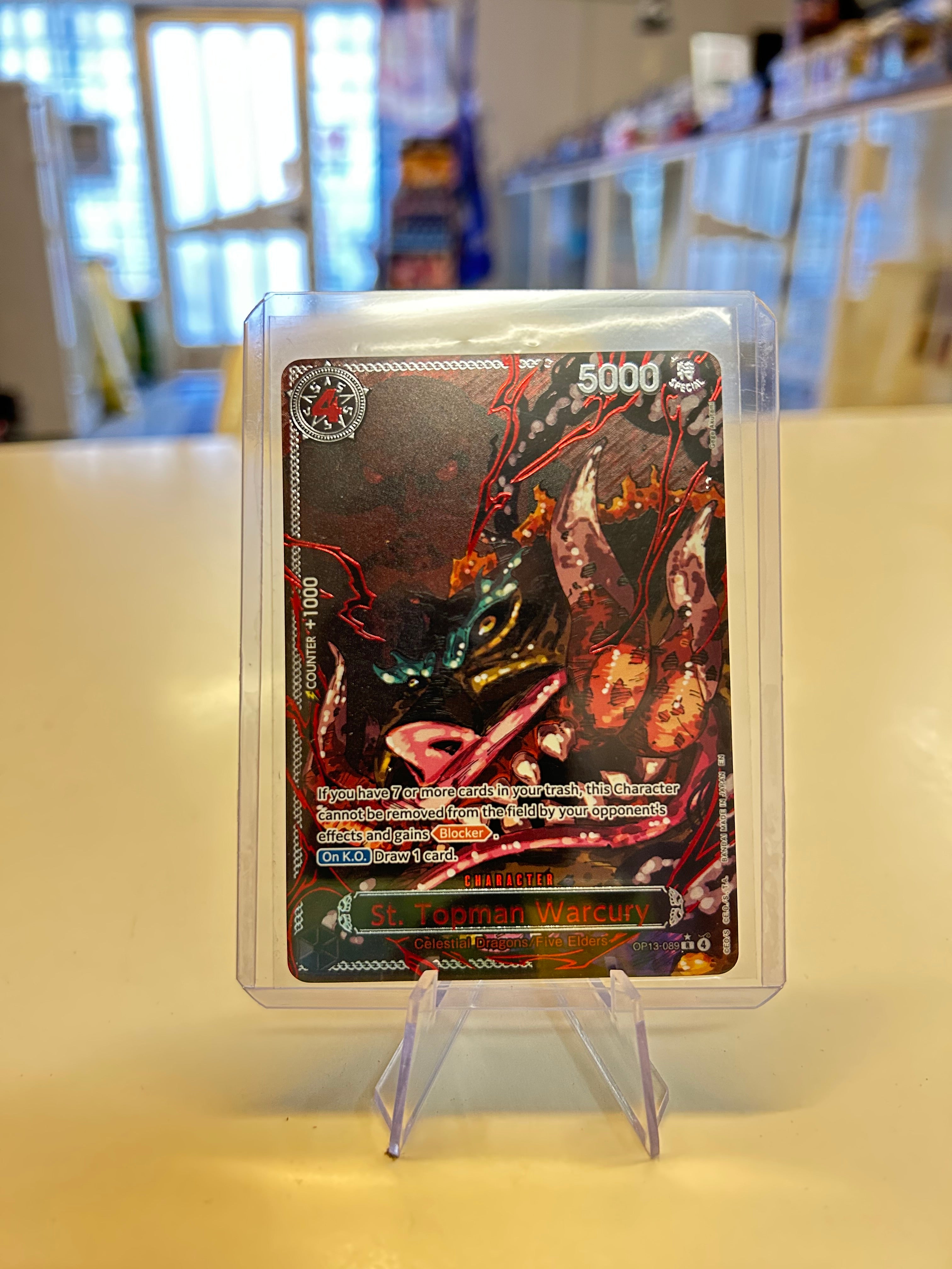 One Piece - St. Topman Warcury (OP13-089) (V.3)