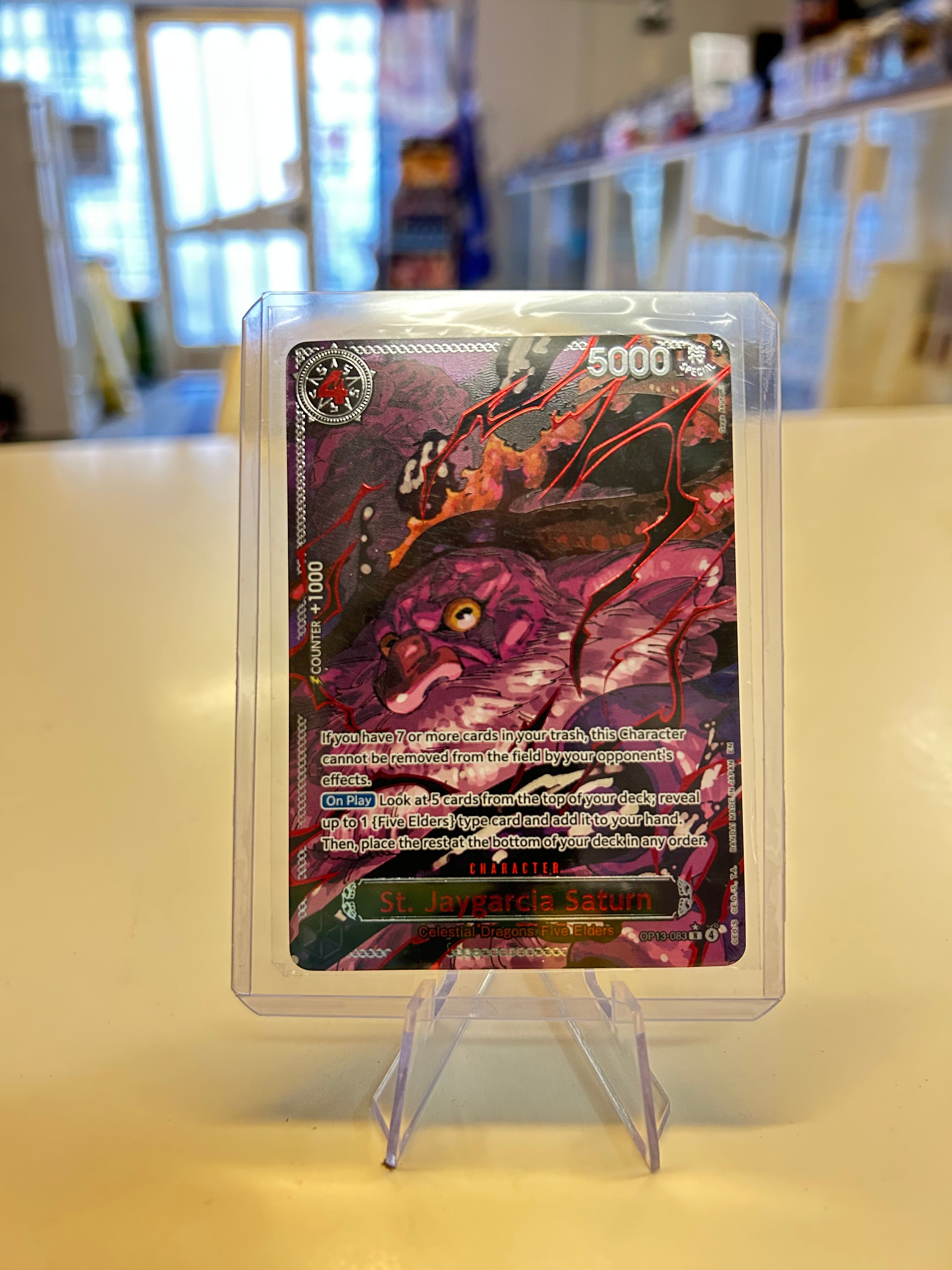 One Piece - St. Jaygarcia Saturn (OP13-083) (V.3)