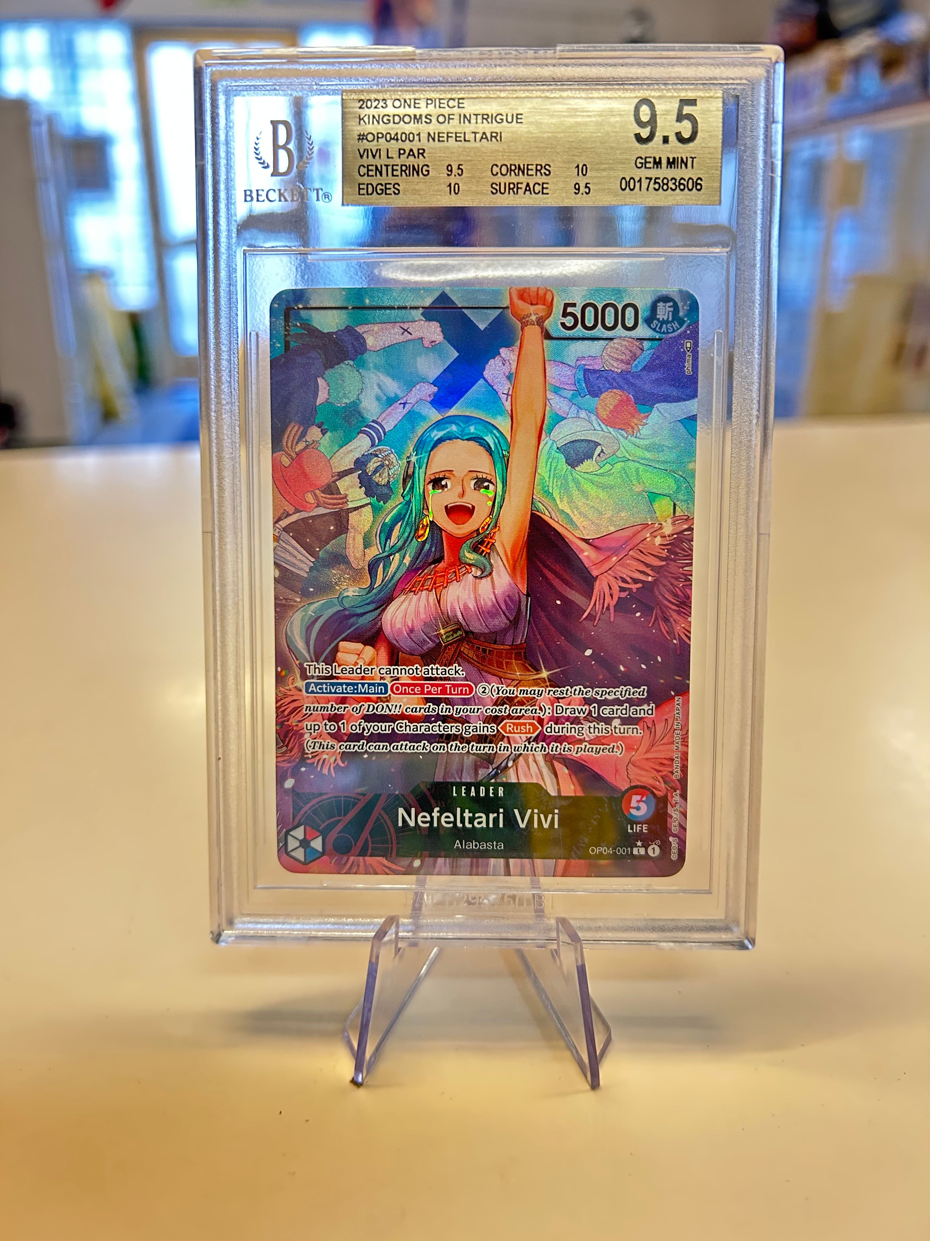 One Piece - Nefeltari Vivi (OP04-001) (V.2)