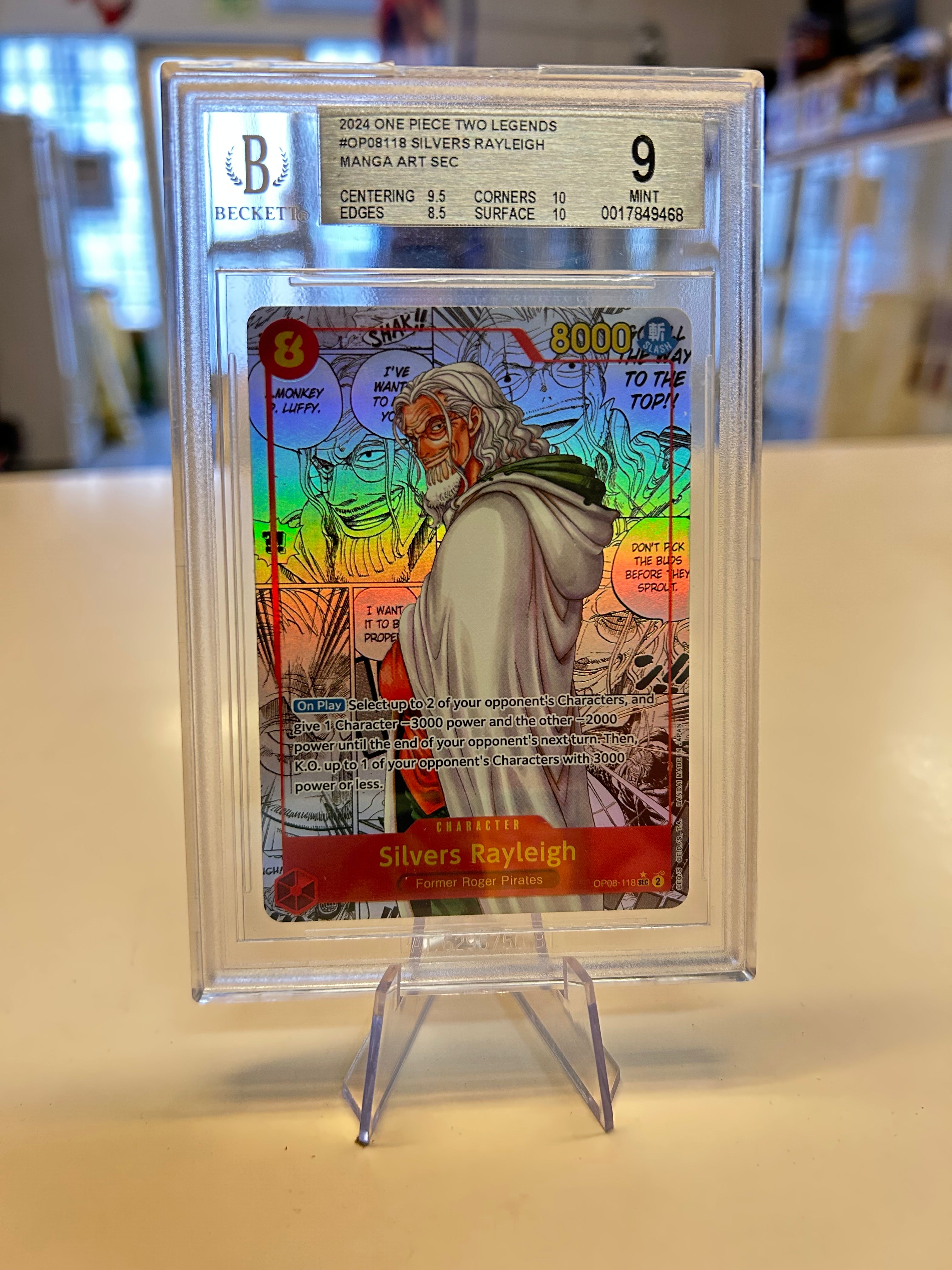 One Piece - Silvers Rayleigh (OP08-118) (V.3)