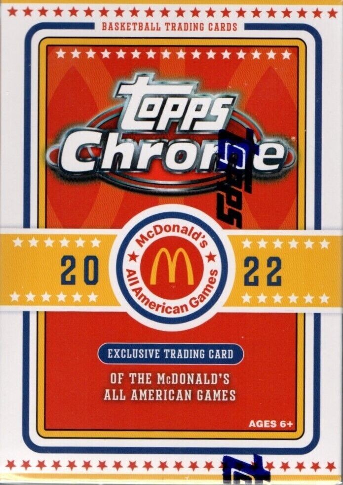 2022 Topps Chrome McDonalds All American Games Basketball